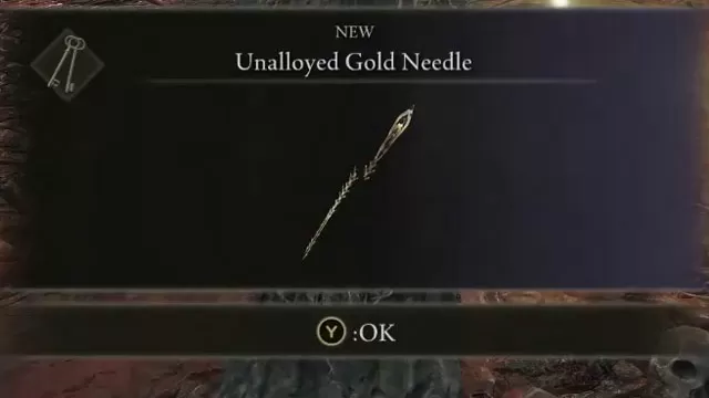 elden ring unalloyed gold needle location