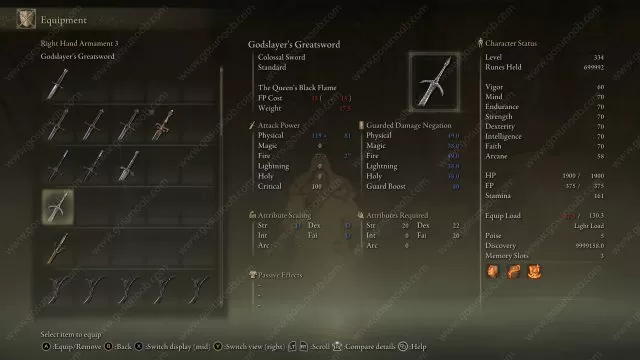 godslayer's greatsword