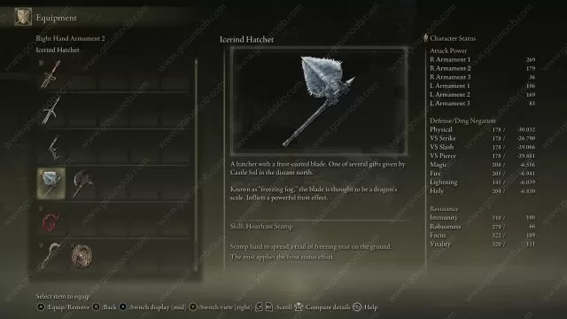 icerind hatchet description