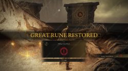 mohg's great rune restored