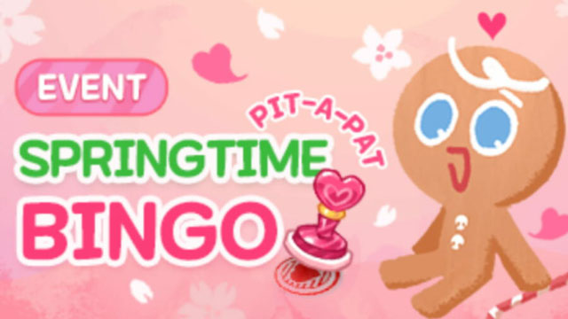 springtime bingo answers cookie run kingdom