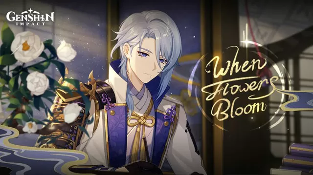 when flowers bloom genshin impact ayato web event