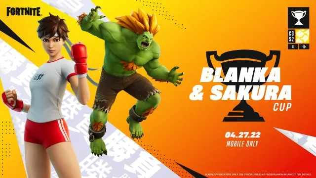 Fortnite Blanka & Sakura Cup Schedule and Rewards 