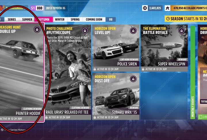 Forza 5 Double Up Treasure Hunt, 200 miniature painter hats