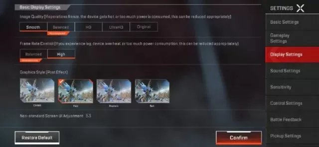 Best Apex Legends Mobile Graphics Settings