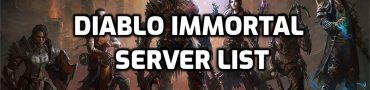 Diablo Immortal Server List