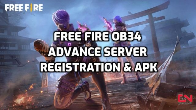 Free Fire OB34 Advance Server Registration & APK Download Link