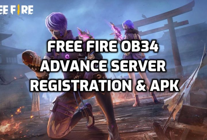 Free Fire OB34 Advance Server Registration & APK Download Link