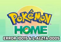 Pokemon Home Error 10015 & 2-ALZTA-0005
