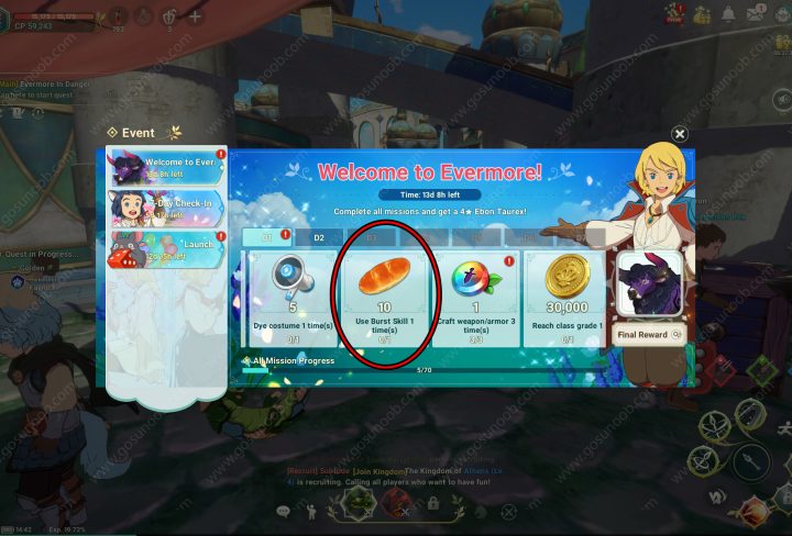 Use Burst Skill Ni No Kuni Cross Worlds