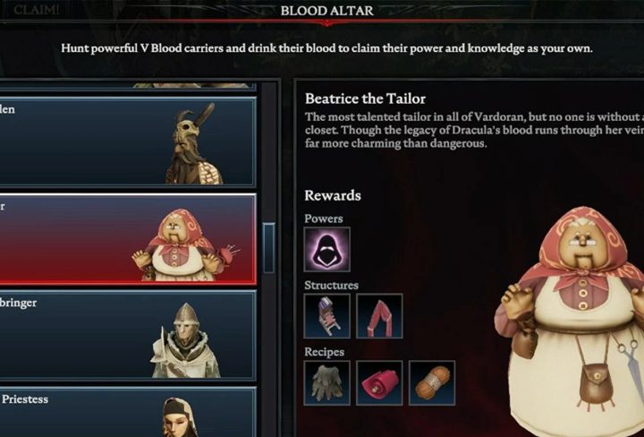 V Rising Beatrice the Tailor Location