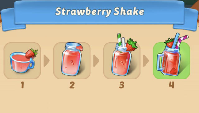 merge mansion strawberry shake strawberry mixer