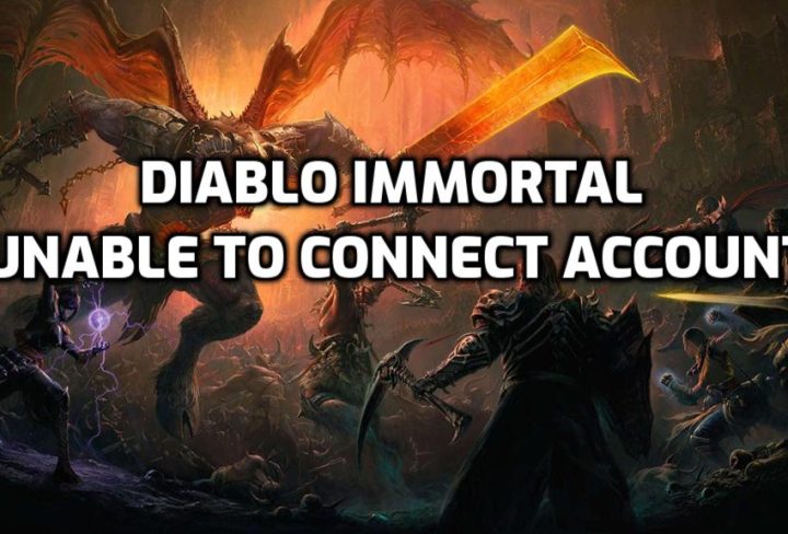 Diablo Immortal Unable to Connect Account