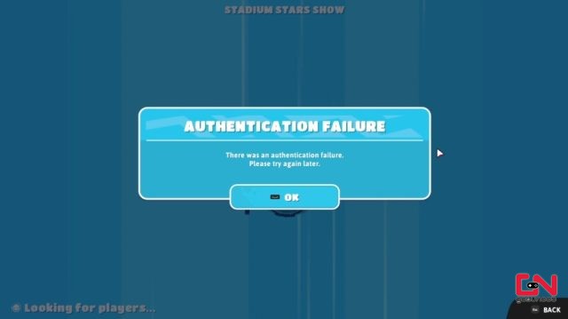 Fall Guys Authentication Failure Error Fix