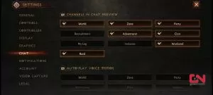 Diablo Immortal Hide Chat Box from Screen