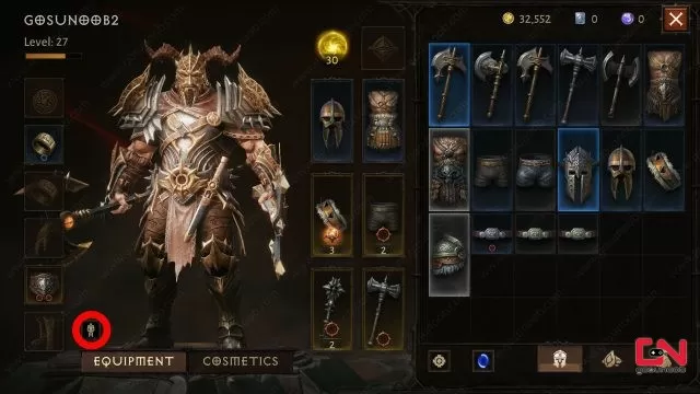 diablo immortal combat rating how to check & increase