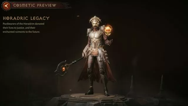 horadric legacy diablo immortal