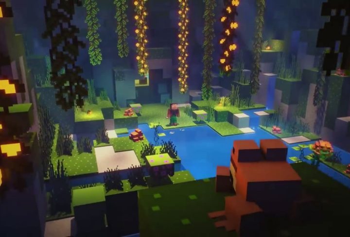 tame frogs in minecraft