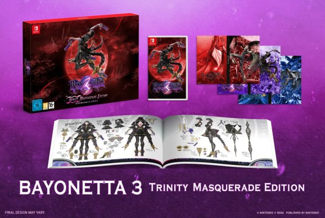Bayonetta 3 Trinity Masquerade Edition Content