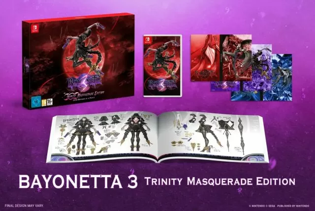 Bayonetta 3 Trinity Masquerade Edition Content