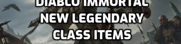 Diablo Immortal New Legendary Class Items July 20 Update