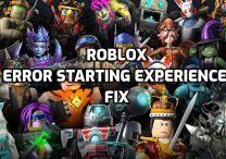 Error Starting Experience Roblox Fix