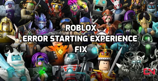 Error Starting Experience Roblox Fix
