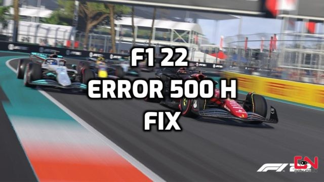 F1 22 Error 500 H, Online Services Error Fix