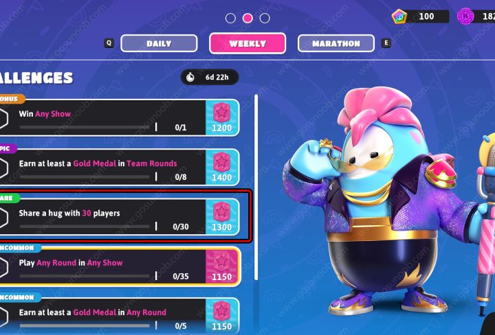 Fall Guys Share Hug With Players