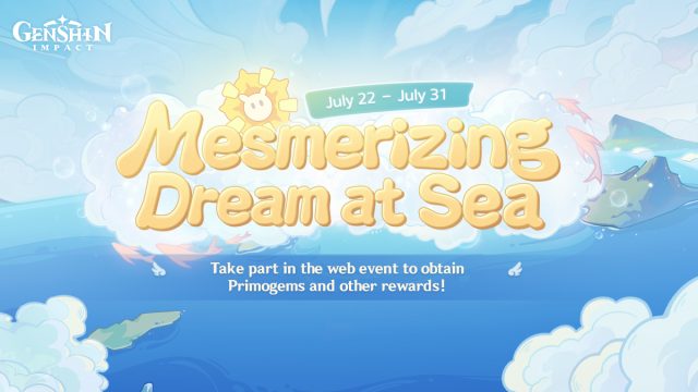 Genshin Impact Web Event, Mesmerizing Dream at Sea Answers