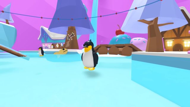 How to Get King Penguin Adopt Me Ice Cream Shop Update