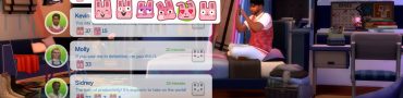 Sims 4 High School Years Social Bunny App