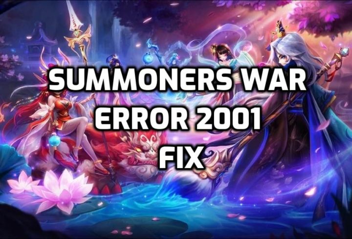 Summoners War Error 2001 Fix