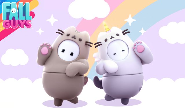 fall guys pusheen skins release date & price for cat costumes