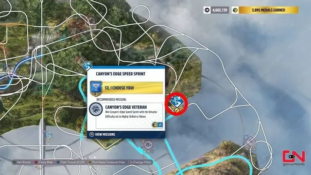 forgotten gorge location forza 5 hot wheels where to find