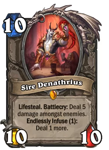 sire denathrius hearthstone