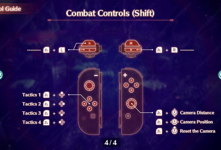 xenoblade chronicles 3 controls list