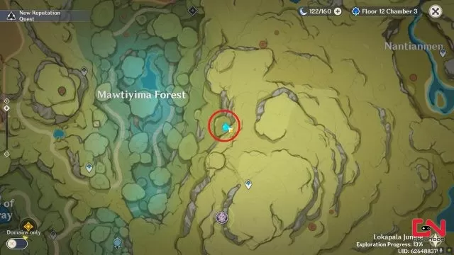 Electro Regisvine Entrance Locations Genshin Impact Mawtiyima Forest