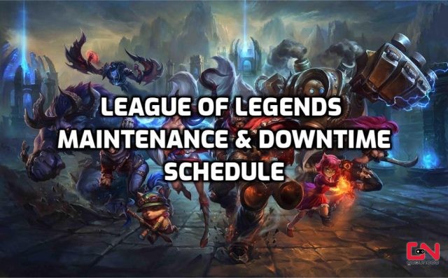 League of Legends maintenance & downtime schedule, server status, and current outages