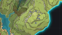 Rukkhashava Mushrooms Locations Genshin Impact Map