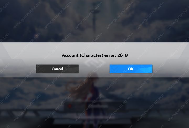 Tower of Fantasy Error 2618 Already Logged Into the Game With This Account Solution