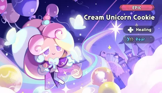 cream unicorn cookie toppings cookie run kingdom