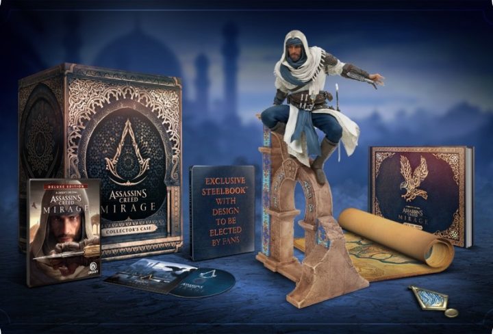 Assassin's Creed Mirage Collector's Case & Deluxe Edition