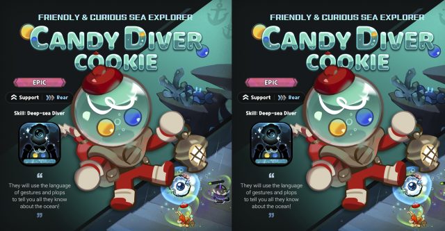 Candy Diver Cookie in Cookie Run Kingdom