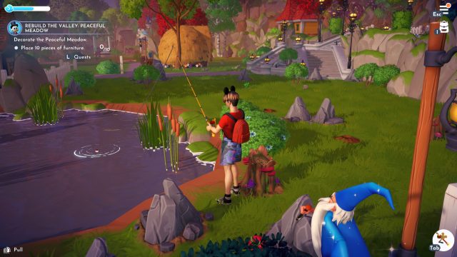 Disney Dreamlight Valley Preview Fishing