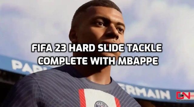 How to Hard Slide Tackle in FIFA 23, Complete a Tackle with Mbappe FUT MOMENTS
