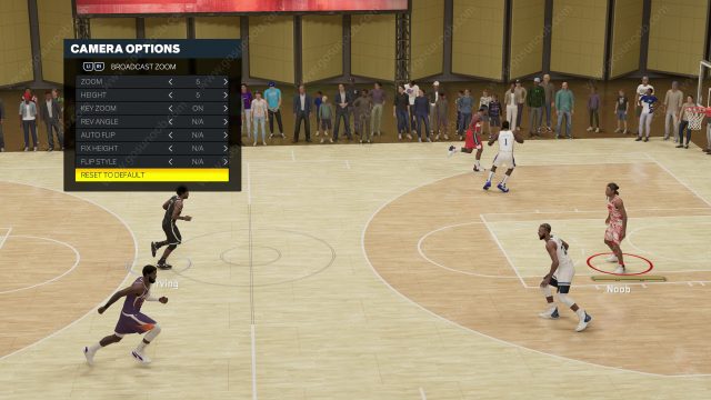 How to Change NBA 2K Camera Angle in College