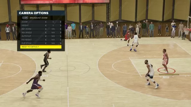 How to Change NBA 2K Camera Angle in College