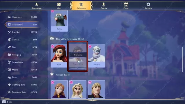 How to Unlock Prince Eric Disney Dreamlight Valley