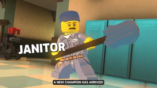 LEGO Brawls Review Janitor